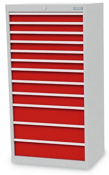 Armoire à tiroirs Bedrunka+Hirth, R 24-16, nombre de tiroirs : 12, dimensions en mm (LxPxH) : 680 x 500 x 1319, capacité de charge du(des) tiroir(s) en kg : 75, 613.63300-75