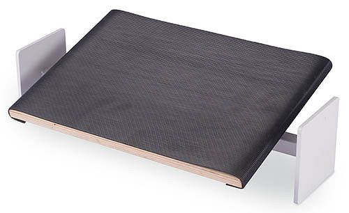 Repose-pieds Bedrunka+Hirth, autonome, réglable en hauteur, 600x300 mm, 07.89.09