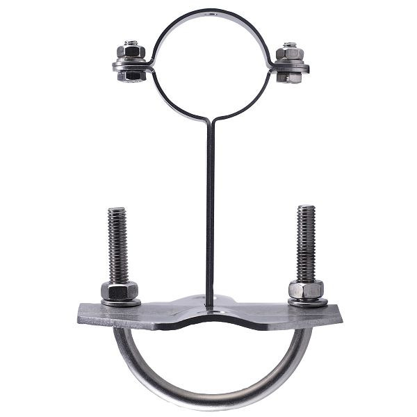 Support d'appareil de mesure JUMO pour mur et 2 tubes, 00597711