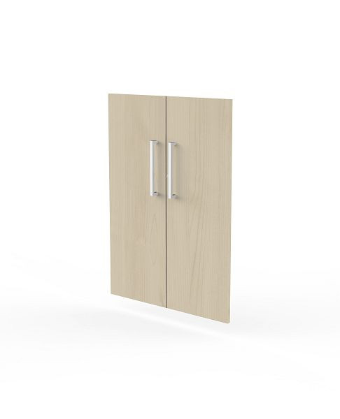 Portes d'entrée Kerkmann 3 OH, forme 4, L 760 x P 16 x H 1040 mm, érable, 13461850