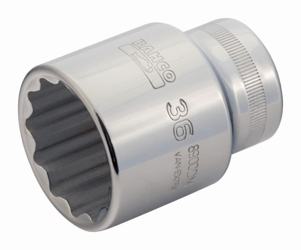 Insert de clé à douille Bahco 3/4", 12 pans, SW 37 mm, 8900DM-37