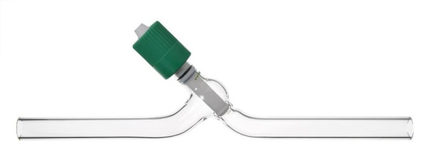 Vanne droite à vide poussé Rettberg, 0 - 10 mm, avec axe PTFE, 107000145