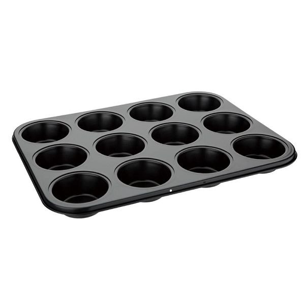 Moule à muffins antiadhésif Vogue 12 muffins, GD011