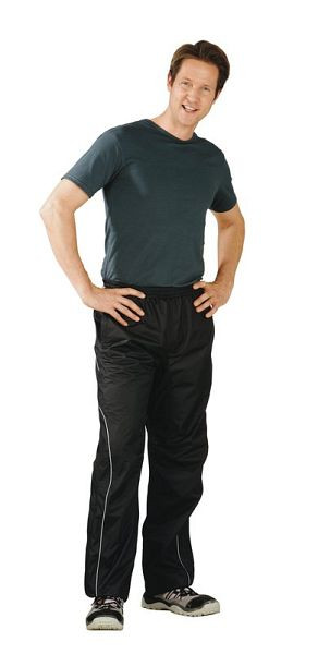 Planam Outdoor Monsoon Pantalon, noir, taille L, 1480052