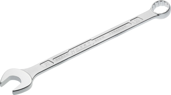 Clé mixte Hazet, profil de traction extérieur double hexagonal, 30 mm, 600N-30