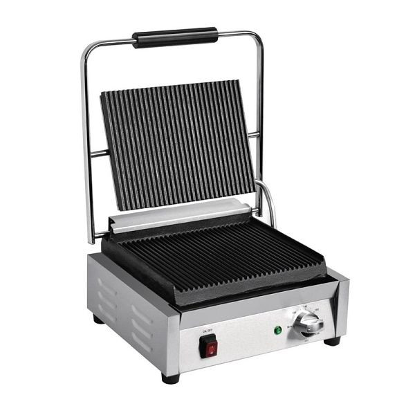 Contact grill Buffalo simple large rainuré / rainuré, DY995
