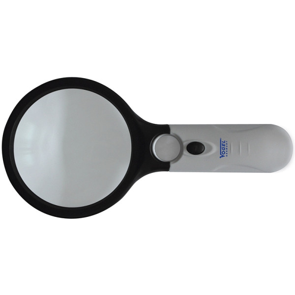 Loupe à main LED Vogel Germany, 2,5x, Ø 90 mm, 600148