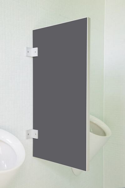 KEMMLIT Cloison d'urinoir standard Novara en bois gris quartz, 15120004
