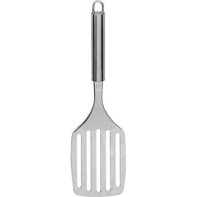 Spatule à fentes Stalgast, manche rond, longueur 32 cm, KK0406320
