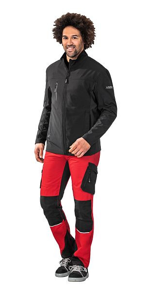 Planam Norit Veste Softshell Pure pour Homme, Noir, Taille 62, 6435062