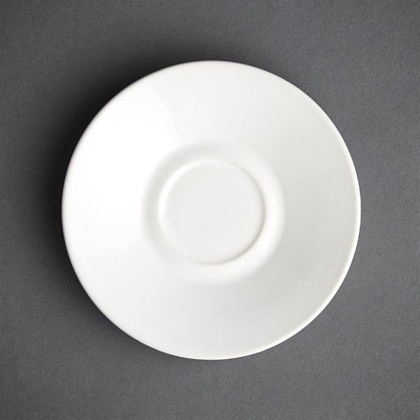 OLYMPIA Café soucoupes blanches 11,7cm, UE: 12 pièces, GK086