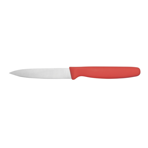 Couteau à légumes Schneider, manche rouge 10 cm, 260861