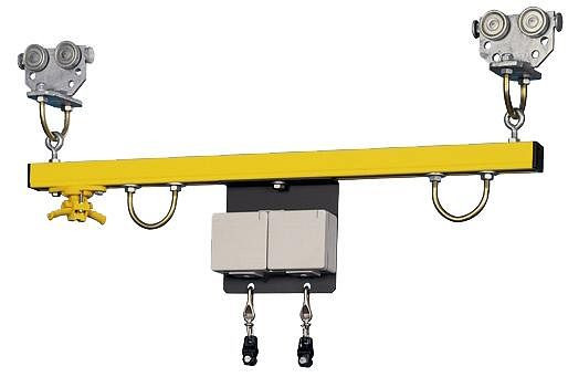 Chariot d'équipement ANKE; Longueur 630 mm; Connexion électrique 2 x 230 V; charge de courant admissible 10/16 A, 920.003