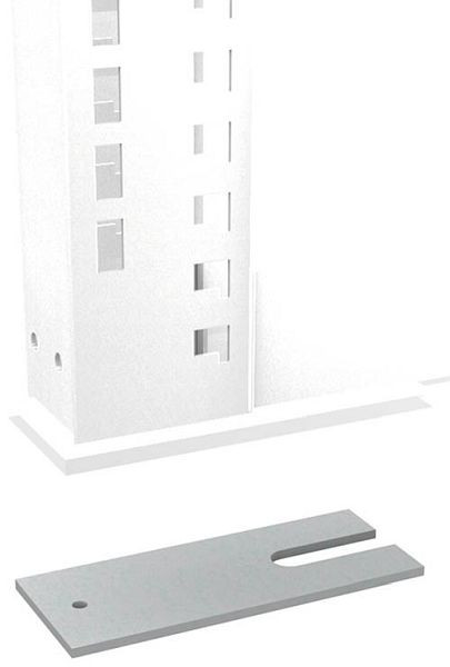 Plaque de nivellement Bedrunka+Hirth, dimensions en mm (LxPxH) : 60 x 150 x 2, SRNAP2