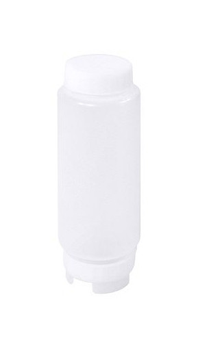 Flacon souple Contacto 0,35 l avec couvercle à membrane central, 1473/035