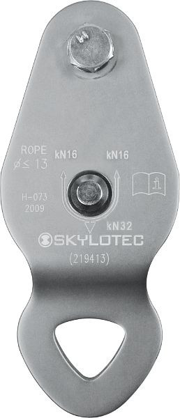 Poulie Skylotec avec boulon intégré Enter Roll B, aluminium, ovale, 24 kN, H-073