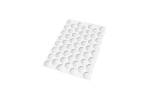 Tapis à emporte-pièce Schneider en plastique, rond, lisse No. 3, D 53 mm, 166003