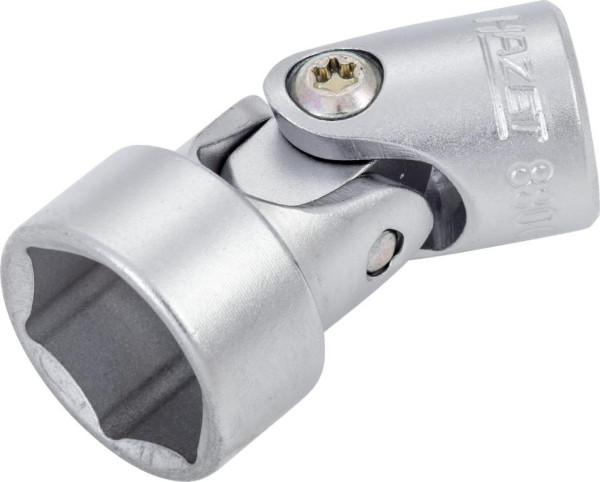 Douille articulée Hazet, hexagonale, carré creux 10 mm (3/8"), profil de traction hexagonal extérieur, 18 mm, 880G-18