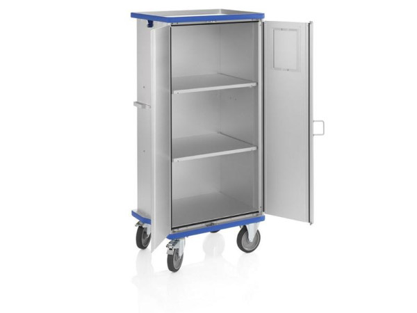 Chariot armoire Gmöhling anodisé G®-CUP E 2725 ID, 0,59 m³, 024272525