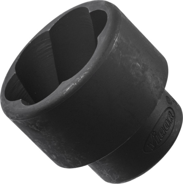 VIGOR Insert d'extraction de rainure en spirale, carré creux 12,5 mm (1/2 pouce), profil d'extraction de vis externe, 30 mm, V3746