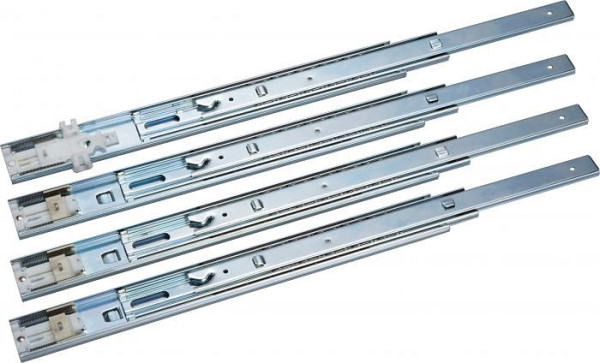 Rails de guidage à roulement à billes Boxo pour armoire OSM, UE : 2 pièces, 13-16G