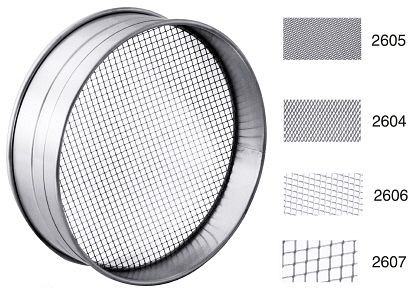 Tamis rond Contacto extra fin 25 cm, 2605/250