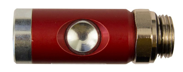 Raccord de sécurité ELMAG AG 1/4', avec bouton-poussoir et joint tournant DN 7, 4, 42770