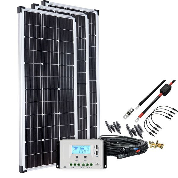 Système solaire Offgridtec basicPremium-L 300W système complet 12V/24V, 4-01-002655