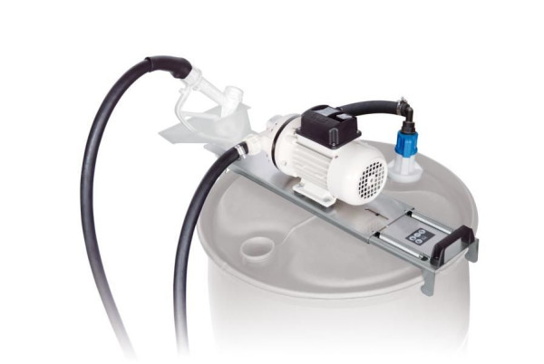 Kit de ravitaillement ZUWA DRUM pour urée (AdBlue), 230 V, avec pompe à membrane et buse manuelle en plastique, débit 35 l/min, 81606