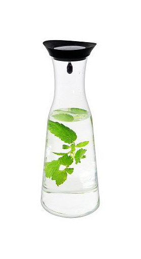 Carafe en verre Contacto avec couvercle en silicone, 2710/100