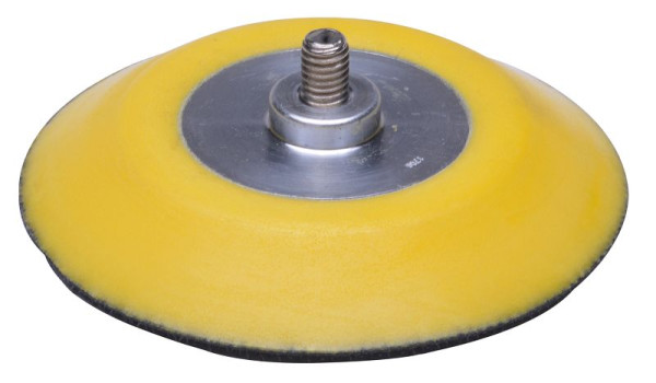 Patin Velcro en acier SW, ø 3", M6 x 1 mm, S3292-33