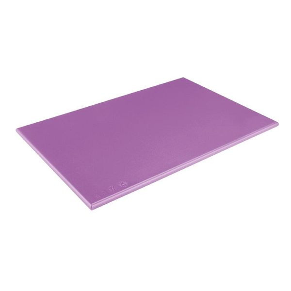 Planche à Découper Haute Densité Hygiplas Violet - 450x300x25mm, FX102