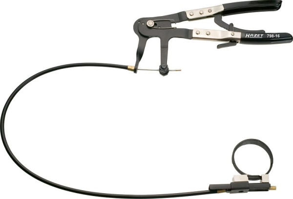 Pince pour colliers de serrage Hazet, pince spéciale avec extrémité de serrage parallèle, longueur : 875 mm, plage de serrage min : 3 mm, 798-16