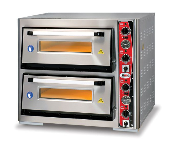 Four à pizza GMG CLASSIC PF 6262 DE-T, 2 chambres de cuisson, PF6262DE-T