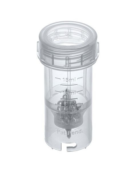 Récipient de mélange IKA avec agitateur, billes en acier inoxydable, 20 ml, UE : 25 pièces, 0003703200
