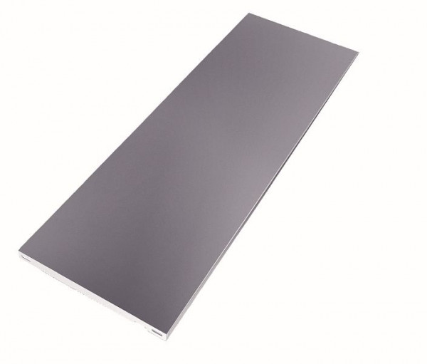 Système d'éléments ÉTAGÈRES EN ACIER, 1 PAIRE, 800X300 mm, ALU BLANC, 10700-00025