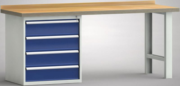 Etabli standard KLW - 2000 x 700 x 840 mm L x P x H, WS523N-2000M40-E0804