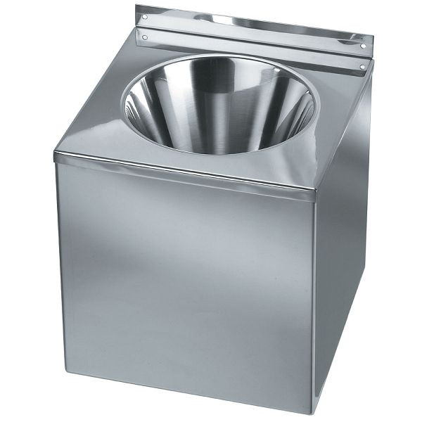 Lavabo d'angle KEMMLIT Jelsa, finition satinée, qualité supérieure, SNLM35CS