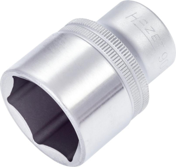 Clé à douille Hazet, hexagonale, carré creux 12,5 mm (1/2 pouce), profil de traction hexagonal externe, 29 mm, 900-29