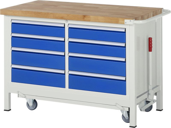 Etabli abaissable RAU 8000 - modèle 8477, L1250 x P700 x H880 mm, 15-8477A2-127B4F.11