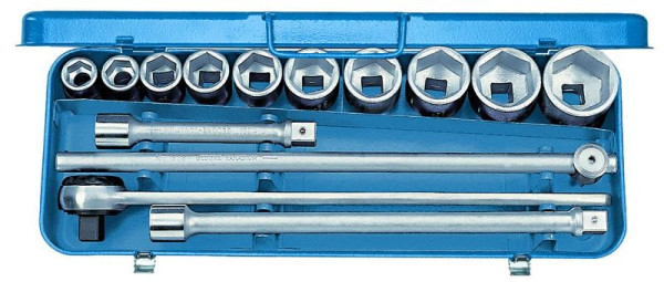GEDORE jeu de clés à douilles 3/4", 14 pièces, hexagonale, 6280180