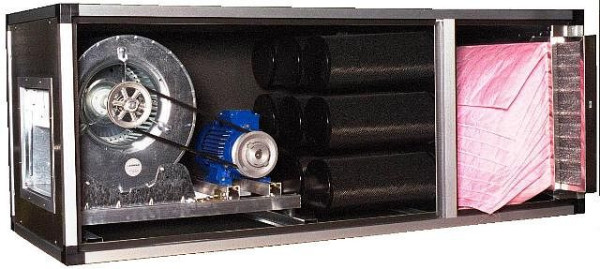 Centre de filtration AIRFAN pour l'élimination des odeurs et le filtrage des substances organiques et chimiques, 330 kg, KCA7500