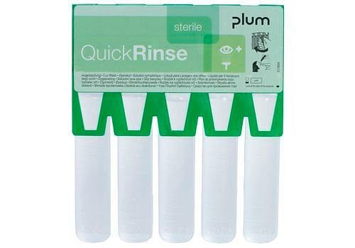 Ampoules de lavage oculaire DENIOS QuickRinse, recharge pour QuickSafe Box, UE : 20 pièces, 243-635