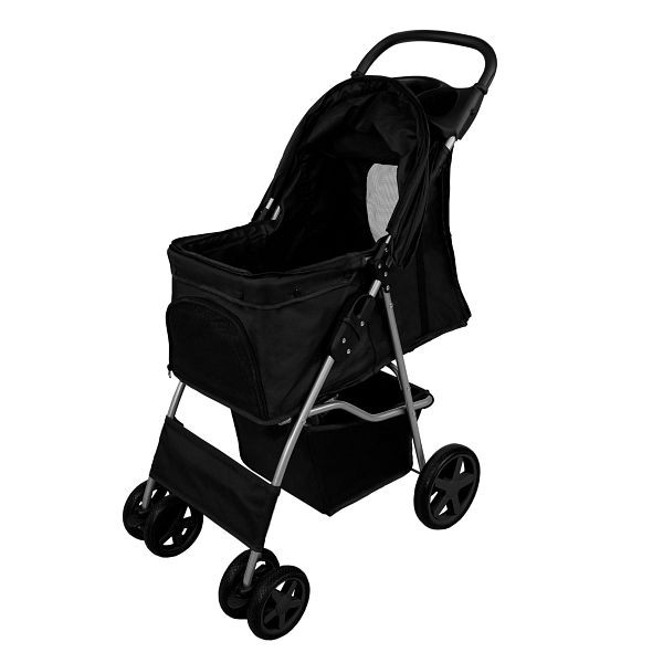 Monster Dog Poussette Animal Buggy Pliable Pet Buggy avec housse de pluie, 211882