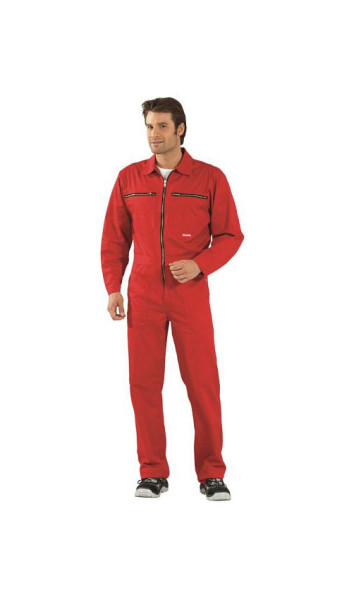 Combinaison de rallye Planam MG 290, rouge moyen, taille 54, 0651054