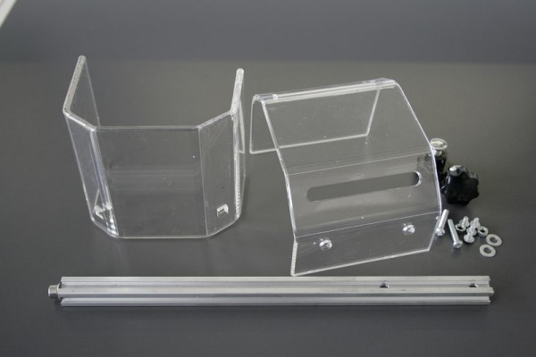 ELMAG Protection de mandrin en Plexi avec support, pour KBM 13TN, 9106229