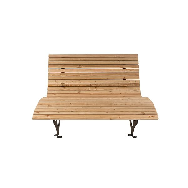 HOME DELUXE chaise longue/canapé forestier en bois ondulé TAIGA, 35674