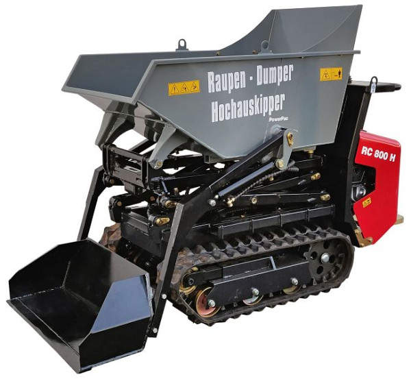 Camion à benne basculante sur chenilles PowerPac, RC800H