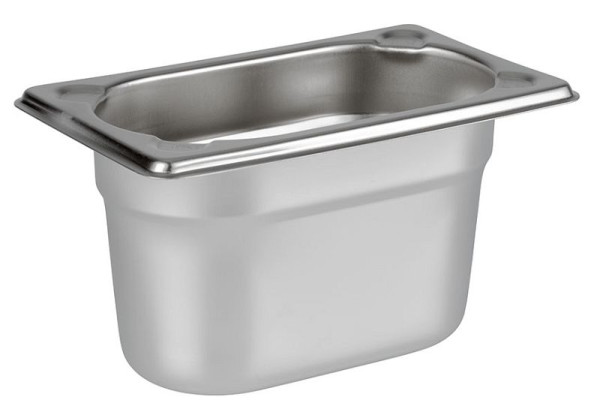 Bac APS GN 1/9, 17,6 x 10,8 cm, profondeur : 100 mm, inox, 1 litre, 81504