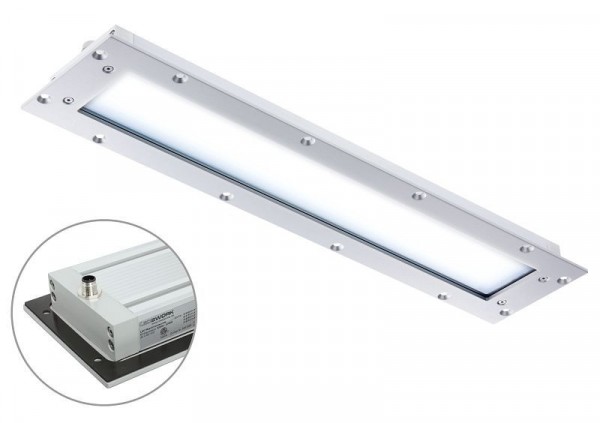 LED2WORK Maschinenleuchte FIELDLED II Einbau, 1060x96x30mm, 5200-5700K, 72W, 24V DC, 113310-11